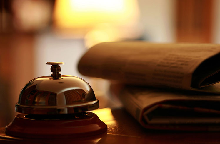 reception desk bell